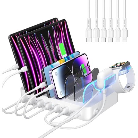 Station de charge 6 ports